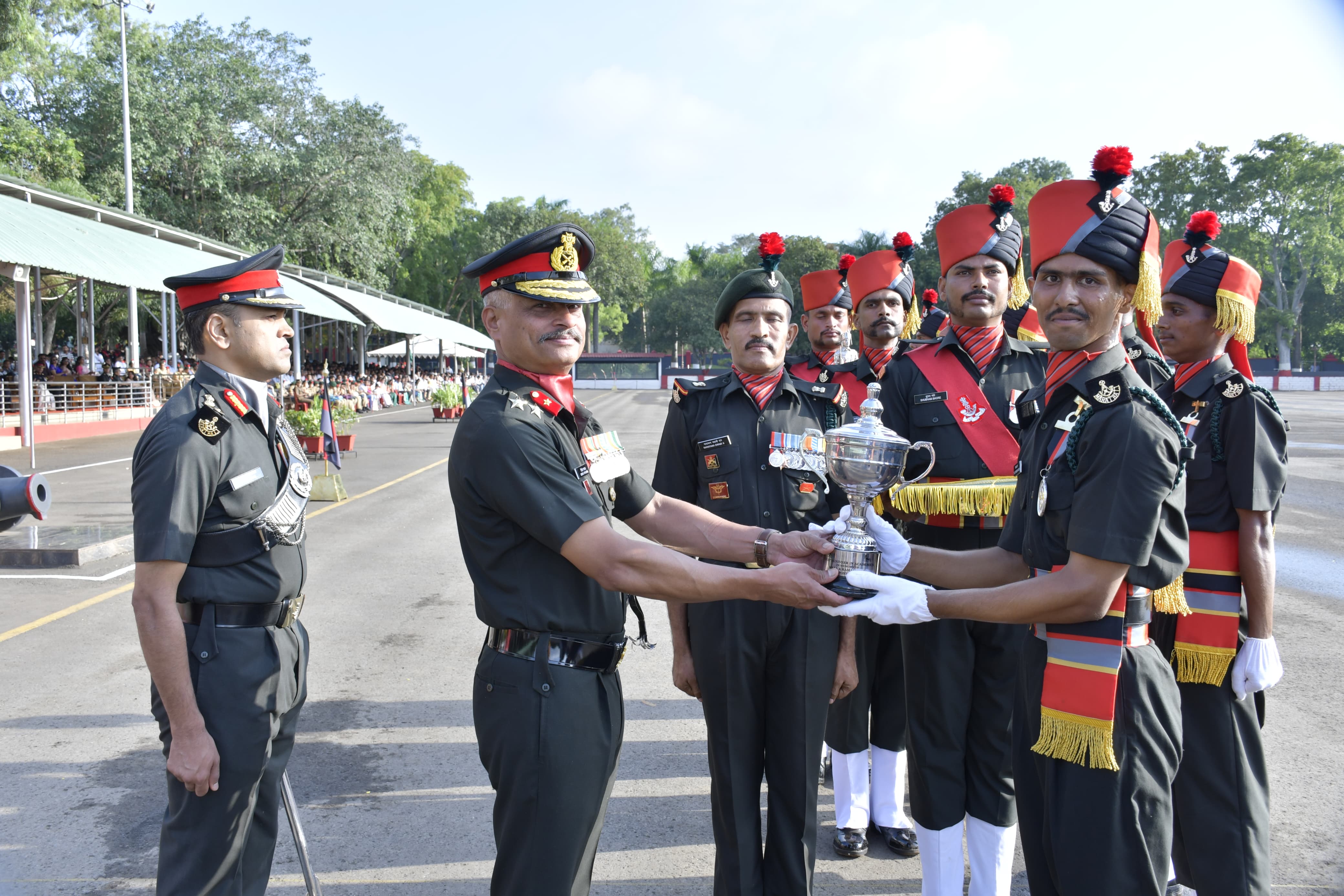 MLIRC ಅಗ್ನಿವೀರ ಪ್ರಶಿಕ್ಷಣಾರ್ಥಿಗಳ ನಿರ್ಗಮನ ಪಥ ಸಂಚನ